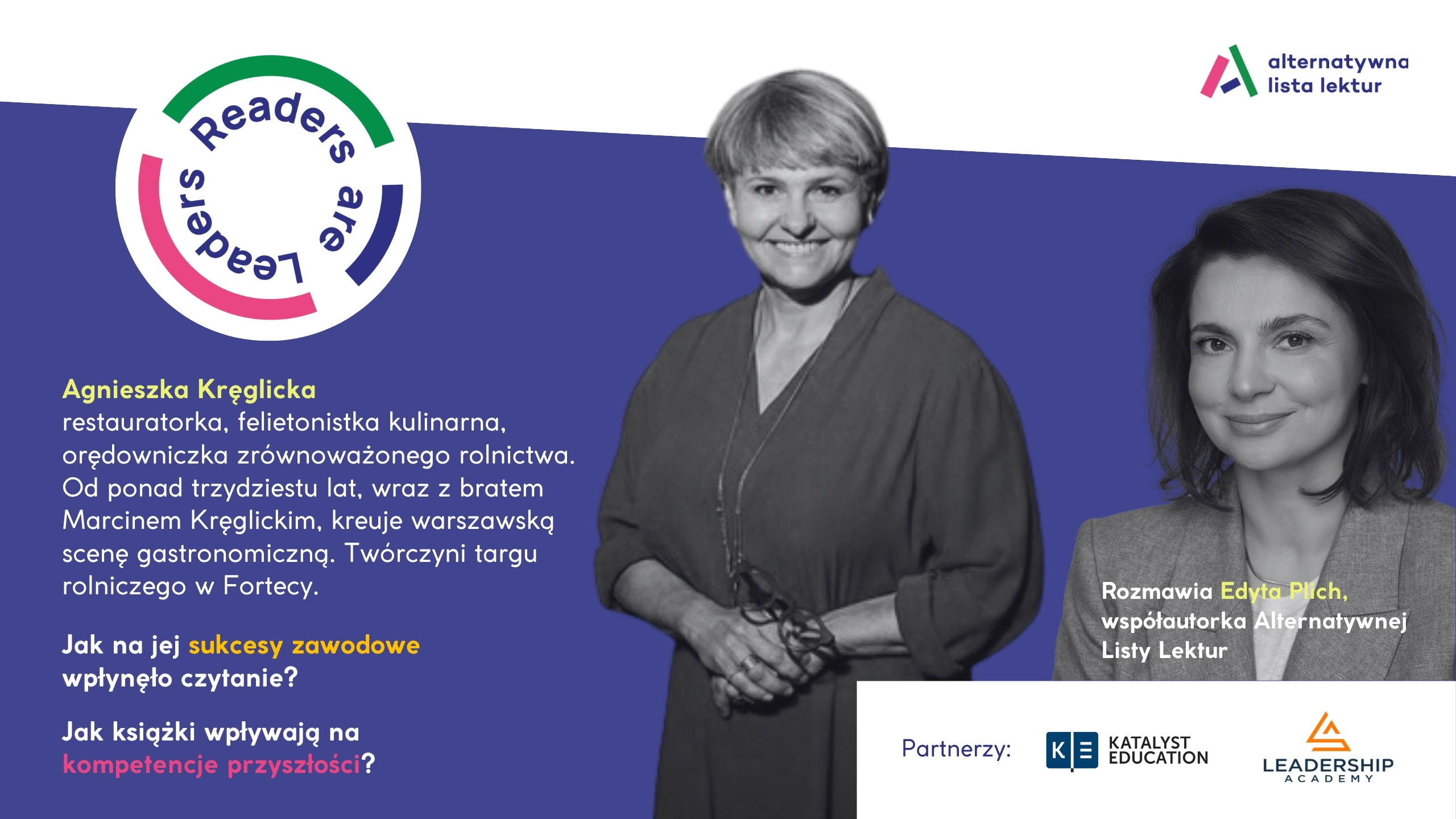 Agnieszka Kręglicka, Leaders are readers